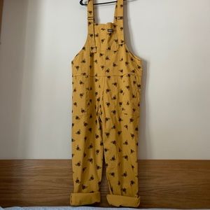 Gold Corduroy Dungabee Dungarees